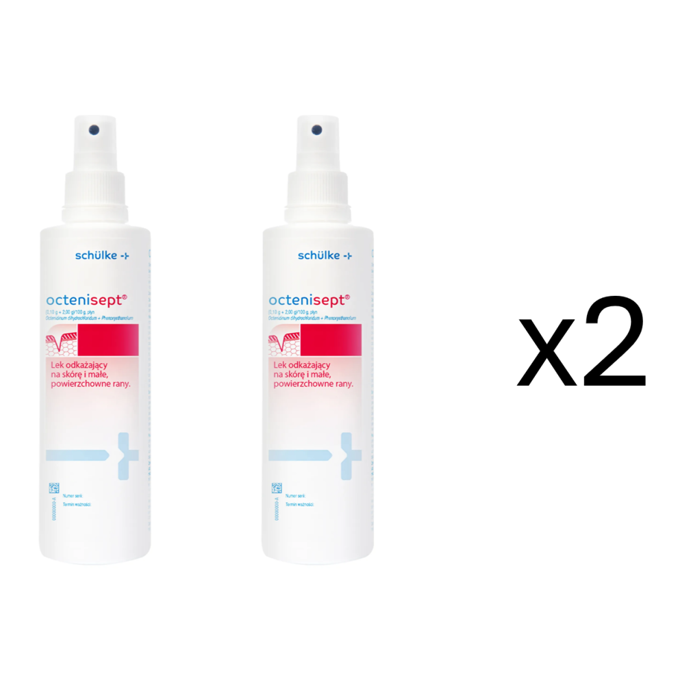 2 x Octenisept 250ml Disinfectant Wounds Antiseptic Odkazanie