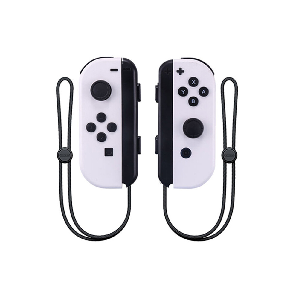 (White) Wireless Controller L/R Pair Compatible For Nintendo Switch Joy-Con