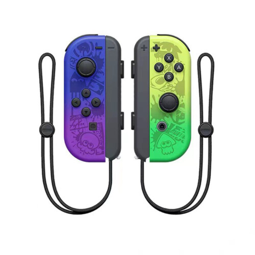 New Splatoon 3 Wireless Controller L R Pair Compatible For Nintendo Switch Joy Con
