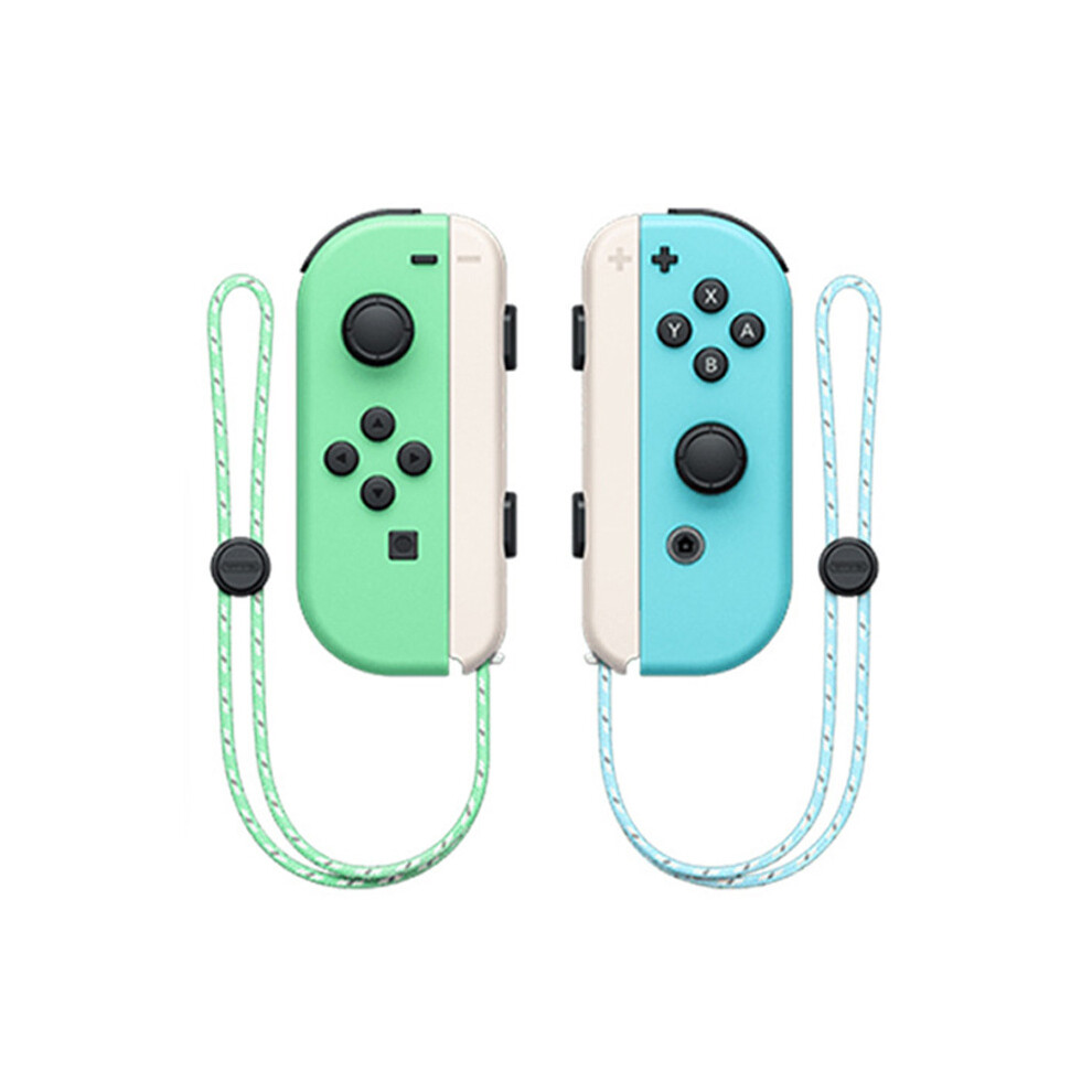 (Blue / Green) Wireless Controller L/R Pair Compatible For Nintendo Switch Joy-Con