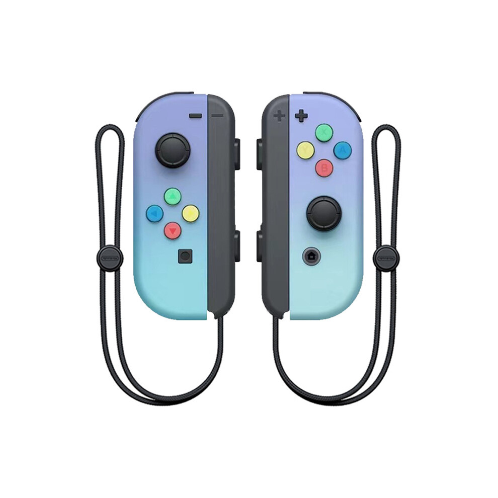 (Purple/ Blue) Wireless Controller L/R Pair Compatible For Nintendo Switch Joy-Con