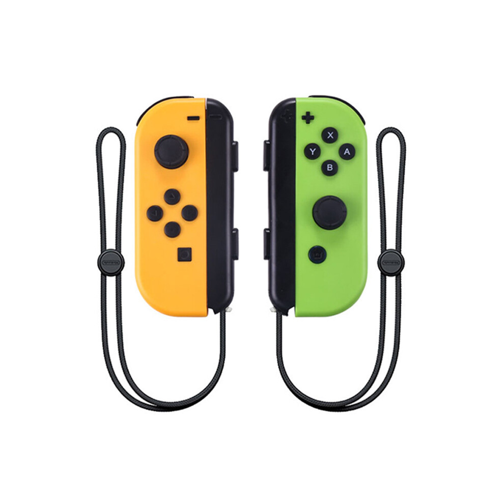 (Yellow/ Green) Wireless Controller L/R Pair Compatible For Nintendo Switch Joy-Con