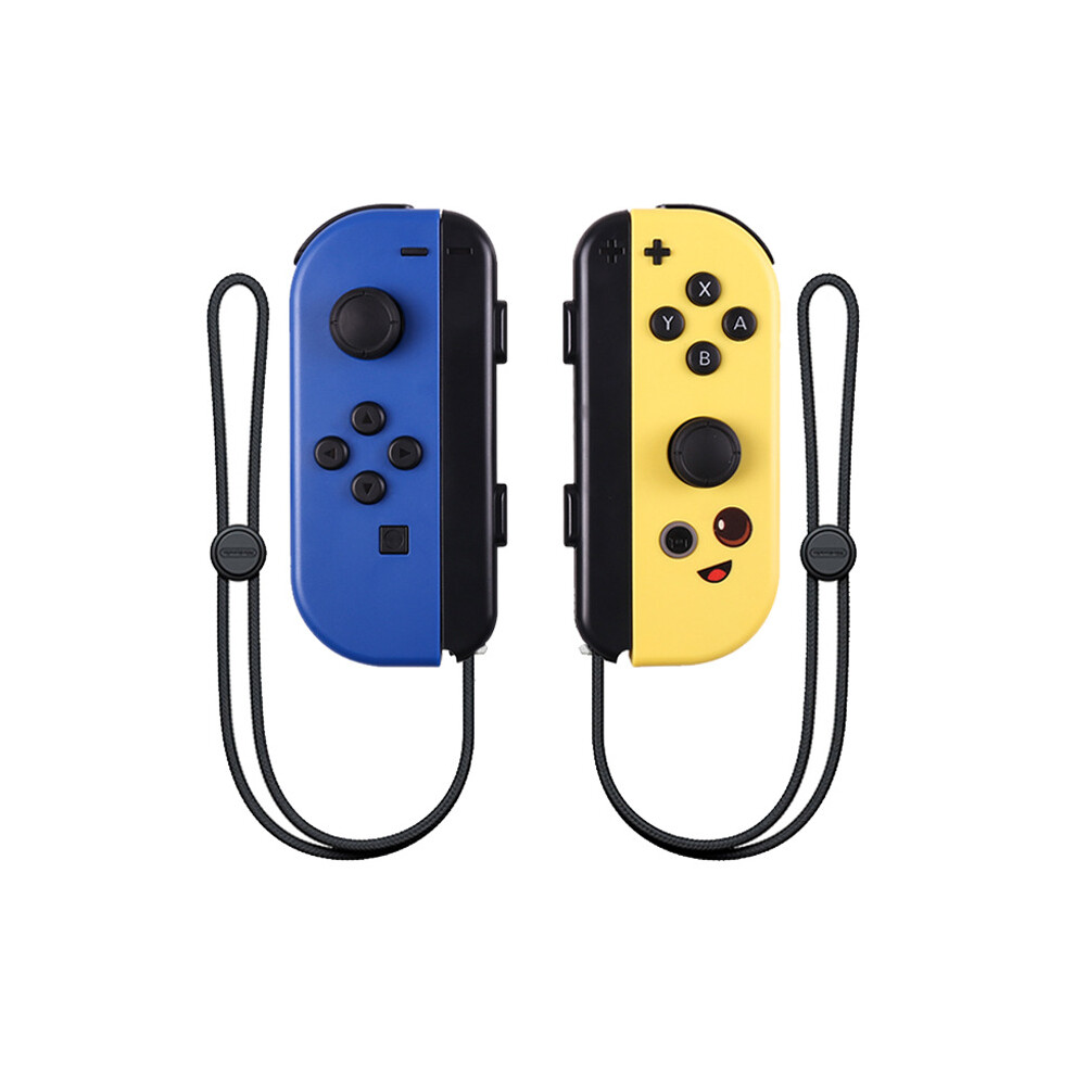 (Blue / Orange) Wireless Controller L/R Pair Compatible For Nintendo Switch Joy-Con