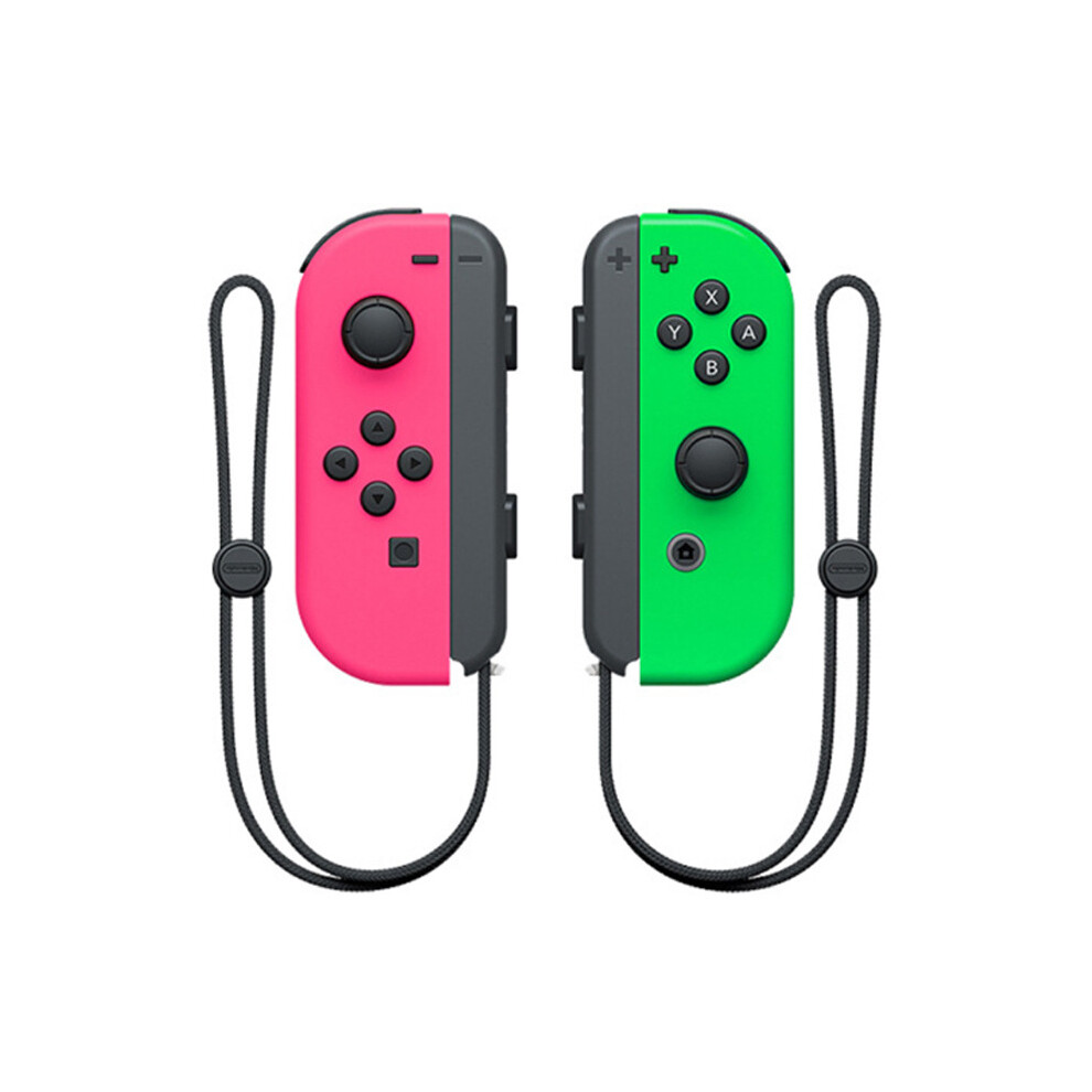 (Pink/ Green) Wireless Controller L/R Pair Compatible For Nintendo Switch Joy-Con