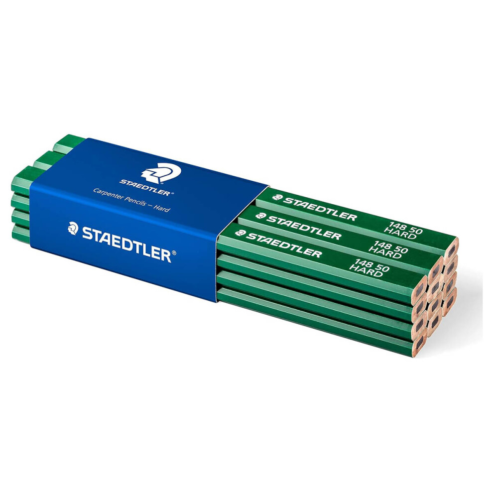 Staedtler Carpenter Pencil Hard (Pack Of 12)