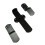 (Black) Heavy Duty Kick Over Latch (Stable Door Catch) 3
