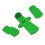 (Green) Heavy Duty Kick Over Latch (Stable Door Catch) 4