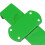 (Green) Heavy Duty Kick Over Latch (Stable Door Catch) 8