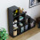 Vida Designs (Black) Durham 10 Cube Shelf Stairs Bookcase Storage Unit 6