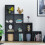 Vida Designs (Black) Durham 10 Cube Shelf Stairs Bookcase Storage Unit 3