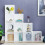 Vida Designs (White) Durham 10 Cube Shelf Stairs Bookcase Storage Unit 3
