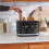 KitchenAid KitchenAid Matte Black Manual Control 4 Slot Toaster 2