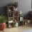 Vida Designs (Dark Wood) Durham 10 Cube Shelf Stairs Bookcase Storage Unit 5