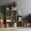 Vida Designs (Dark Wood) Durham 10 Cube Shelf Stairs Bookcase Storage Unit 1