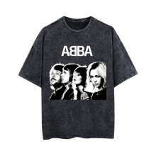(XL) New Mama Mia Music Disco Graphic T-Shirt Cotton Tee Shirt Hip Hop Shirts
