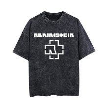 (L) Merchcode Rammstein Band Shirt Band Shirt-Sports Gym Men'S T-Shirt