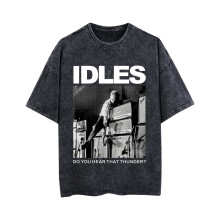(3XL) Idles band White T Shirt