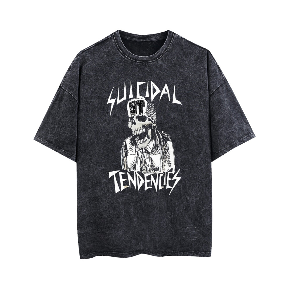 Kiikn (Xl) Vintage Suicidal Tendencies Punk Rock Band Vintage T-Shirt