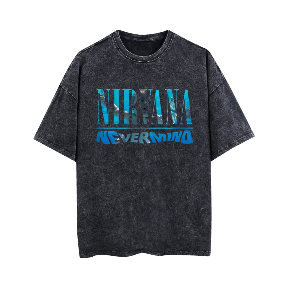 (M) Nirvana Vintage T-shirt Nevermind Album Art Nirvana Shirt