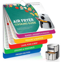 Air Fryer Cheat Sheet - Cooking Times Guide Booklet