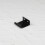 (40mm Pull	) Matt Black Profile Trim Edge Mount Lip Pulls 3