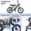 HITWAY Hitway Bk29 20"4.0 Fat Tire E-bikes 48V18AH Bicycle Range 40-80km 3