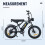 HITWAY Hitway Bk29 20"4.0 Fat Tire E-bikes 48V18AH Bicycle Range 40-80km 6