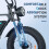 HITWAY Hitway Bk29 20"4.0 Fat Tire E-bikes 48V18AH Bicycle Range 40-80km 7