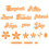 Foliage and Simple Sentiments Die Set - 5579e 3