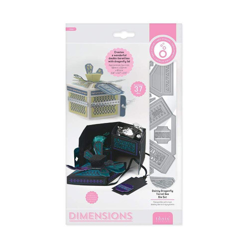 Tonic Studios - Dainty Dragonfly Tiered Box Die Set - 4102E 2