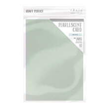 Craft Perfect - Pearlescent Card - Blue Frost - A4 (5/PK) - 9511e