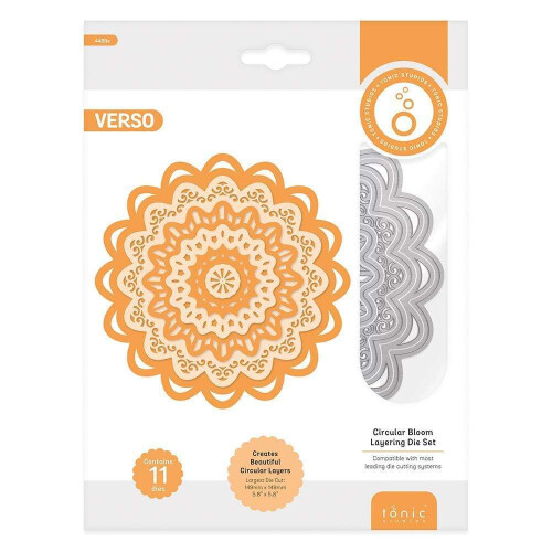 Circular Bloom Layering Die Set - 4489E 1