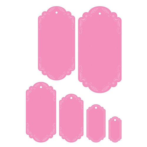 Tonic Studios - Loaded Pockets - Nesting Tags Die Set - 3917E 2