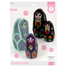 Beautiful Matryoshka Doll Die Set - 4609E