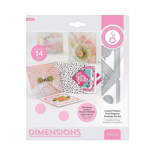 Tonic Studios - Loaded Pockets - Envelope Die Set Pack - 3916E
