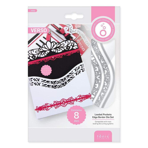 Tonic Studios - Loaded Pockets - Edge Border Die Set - 3920E