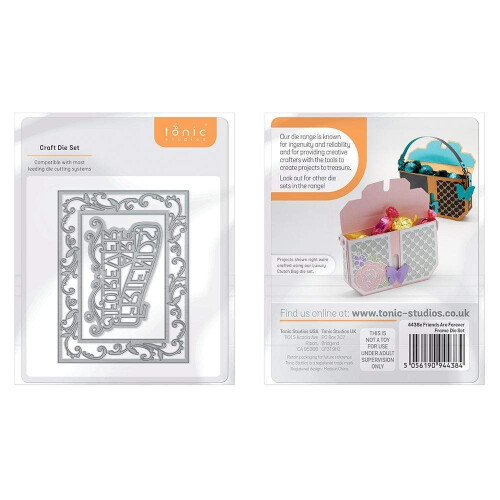 Tonic Studios - Friends Are Forever Frame Die Set  - 4438E 2
