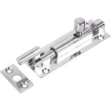 Dzina Barrel Bolt Necked 100mm 4 Inch x 1 Inch - Pack of 1