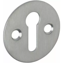 Dzina Victorian Escutcheon Open 32mm Satin Chrome Pack of 2