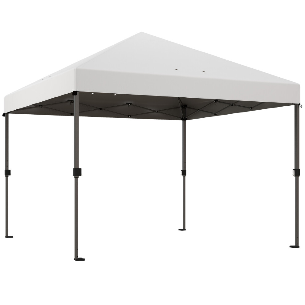 3 X 3(m) Easy Pop Up Gazebo w/ 1-Button Push, Wheeled Carry Bag