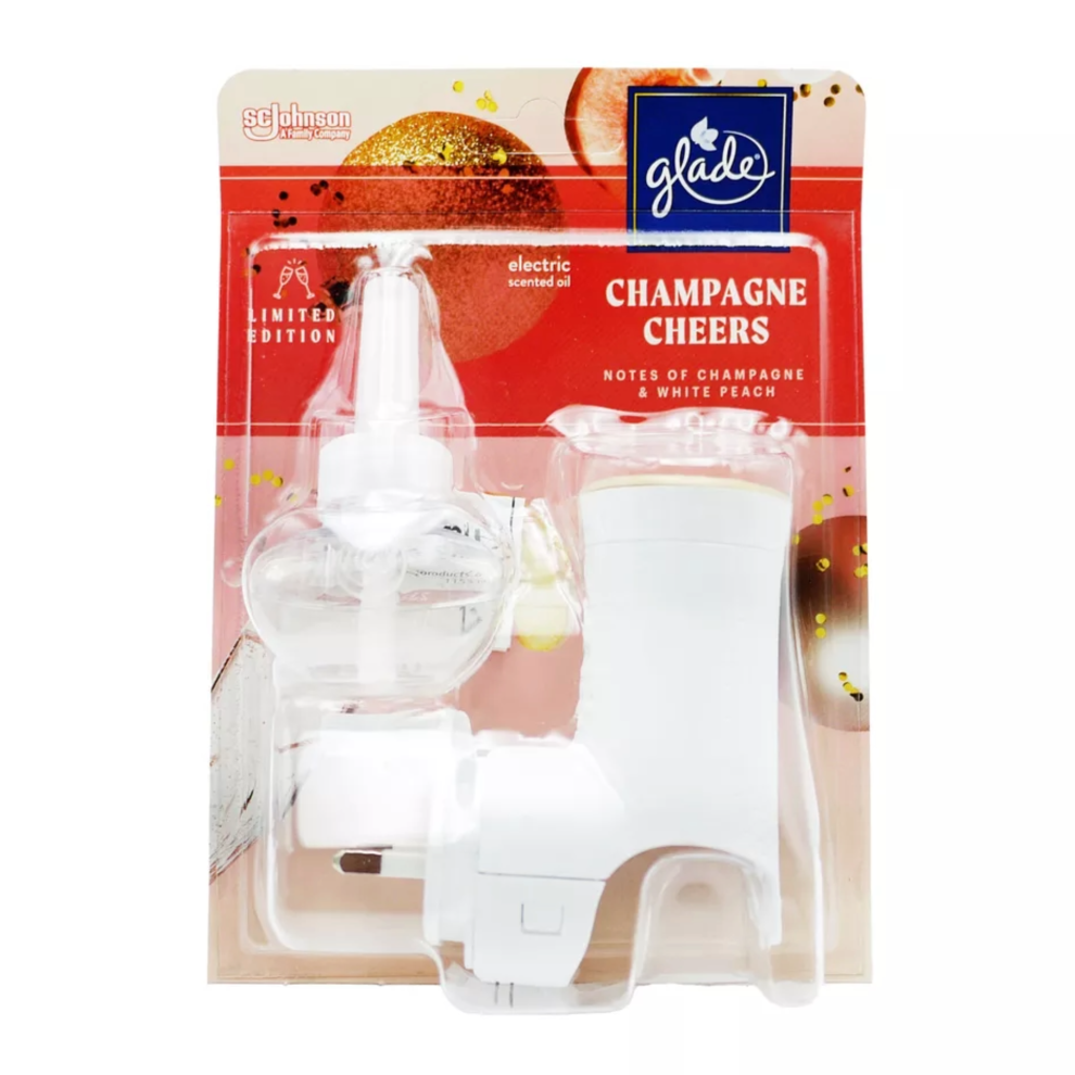 Glade Plug in Starter Set Champagne Cheers Limited Edition