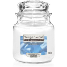 Yankee Candle Home Inspiration Medium Jar - Soft Cotton 340g