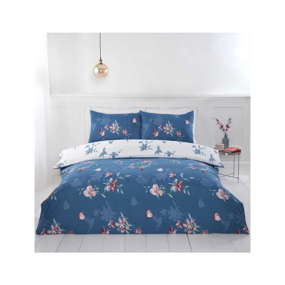 (Double) Hummingbird Bedding Duvet Cover Set