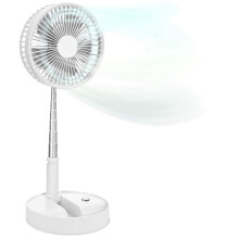 Portable Floor Standing Fan with Remote Controller,Foldaway Floor Fan, Telescopic Pedestal Fans for Personal Bedroom Office