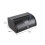 Living And Home (Black) Metal Roll Top Bread Container for Kitchen Countertop 6