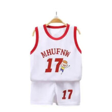 (Type 1, 150cm(11T)) Children Sets Summer Sleeveless Basketball T-shirts Shorts for Children Clothing Quick-drying Sport Tank Tops Kids Clothes