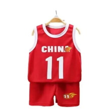 (Type 4, 80cm(9-12M)) Children Sets Summer Sleeveless Basketball T-shirts Shorts for Children Clothing Quick-drying Sport Tank Tops Kids Clothes