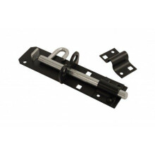 Dzina Brenton Pad Bolt Medium 8 Inch Black, Pack of 1
