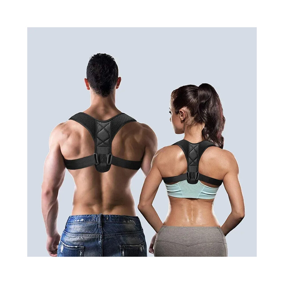 (S) Adjustable Clavicle Posture Corrector Men Woemen Upper Back Brace Shoulder Lumbar Support Belt Corset Posture Correction