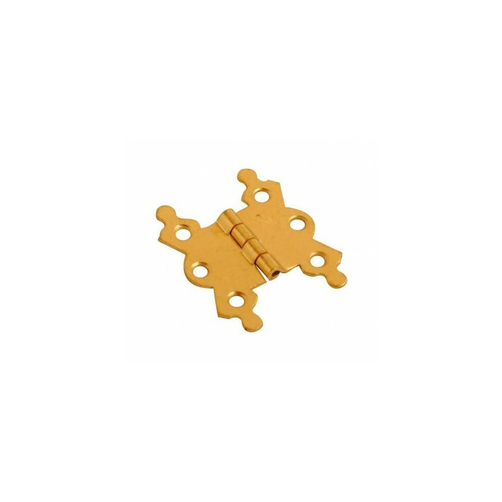 Dzina Steel Fancy Butterfly Hinge 40Mm (1.1/2 Inch) Eb, 1 Pair 5056040872270